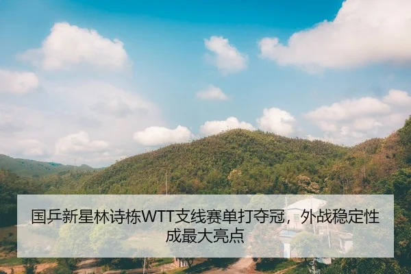 国乒新星林诗栋WTT支线赛单打夺冠，外战稳定性成最大亮点